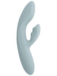 chika flexible rabbit vibe by svakom turquoise grey