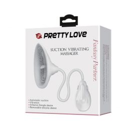 pretty love pussy suction cup massager