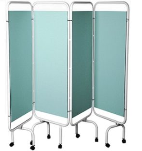 superior vinyl medical screens 4 panel