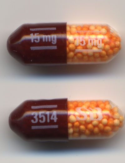 Dexedrine Spansule (Dextroamphetamine) 15mg capsule